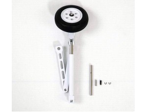 FMS F-16 Falcon 80mm EDF Jet Main Landing Gear Strut & Wheel Part - Right